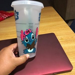 Custom reusable Starbucks cup